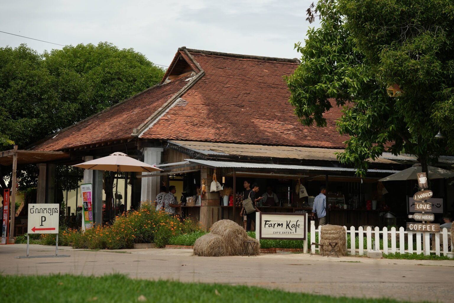 Farm Kafe setting, documentary photo 2; source: Farm Kafe (official website photography)